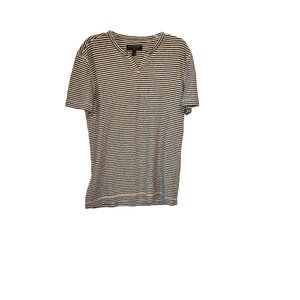 Banana Republic - Men's  Linen Blend Men's Stripe T-Shirt